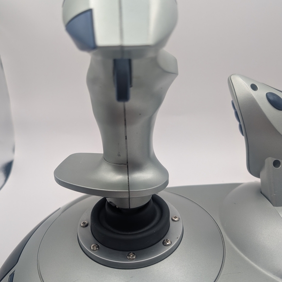 Thrustmaster Top Gun Afterburner Force Feedback Joystick Gaming - Tested - Picture 6 of 11